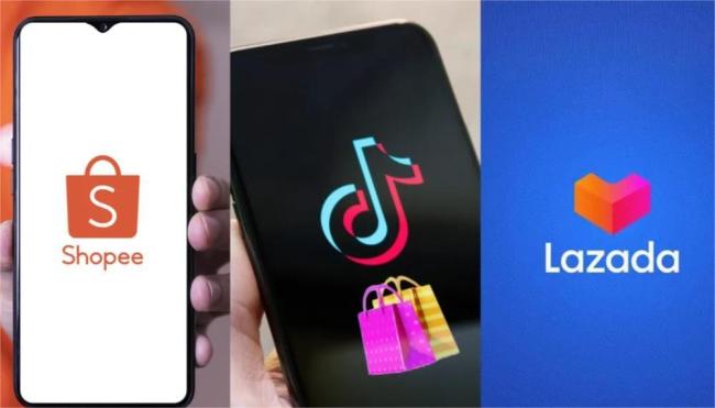 东南亚电商乱斗：tiktok一年翻4倍，shopee和lazada前二